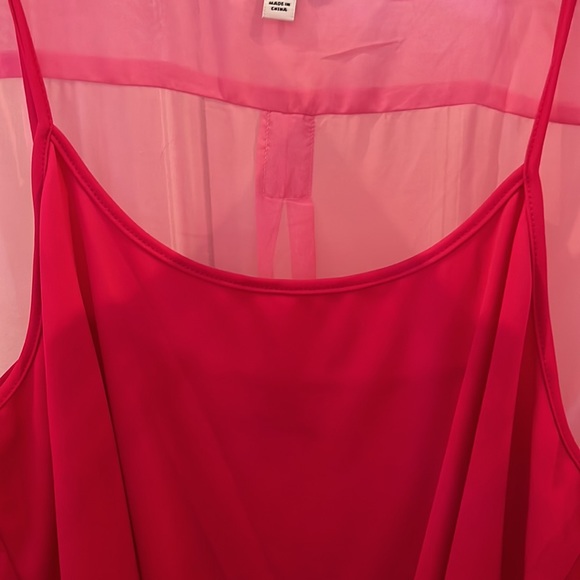 NWT 2 piece ombré cami and shirt set - Picture 6 of 6